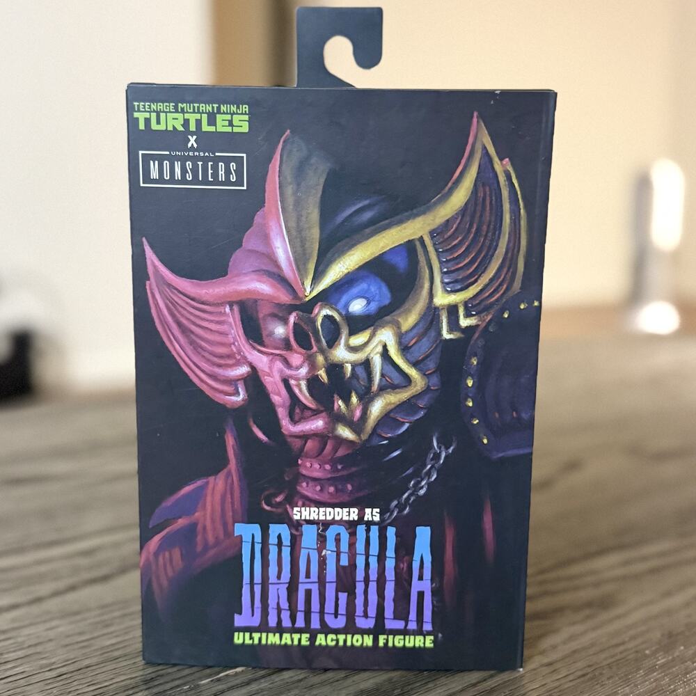 NECA TMNT Universal Monsters TMNT Shredder as Dracula Walmart Exclusive New 2026